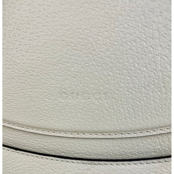 GUCCI Linea Medium Totem Web Stripped Yellow Butterfly Top Handle Bag - Picture 6 of 12